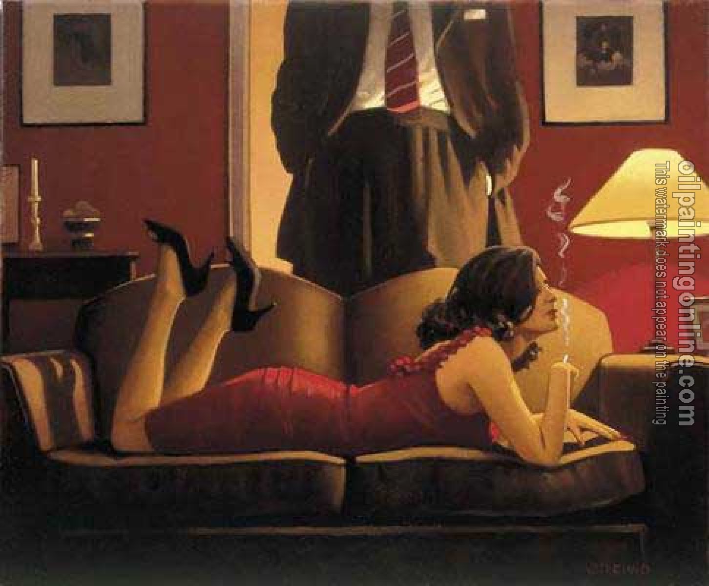 Jack Vettriano - Oil Painting